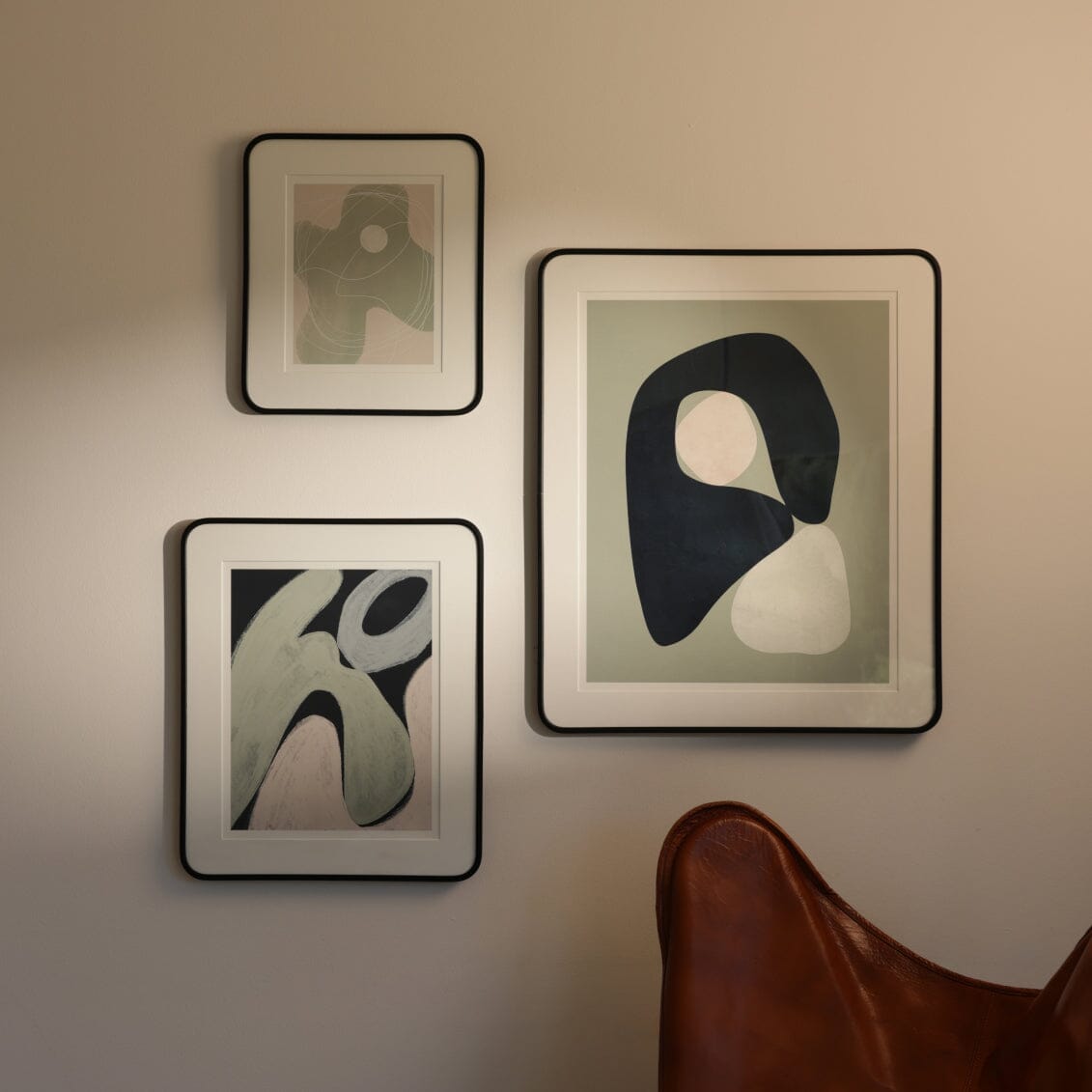 Mindfulness print - 8 x 10" wall art by Fable Home, in a withframe color. – #withframe