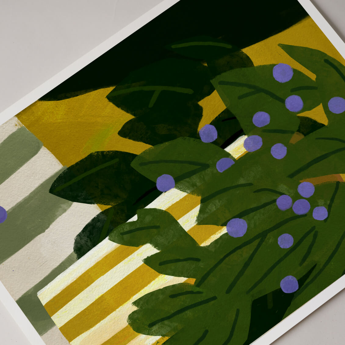House Plant Print - 16 x 20" wall art by Fable Home, shown in a withoutframe finish. – #withoutframe