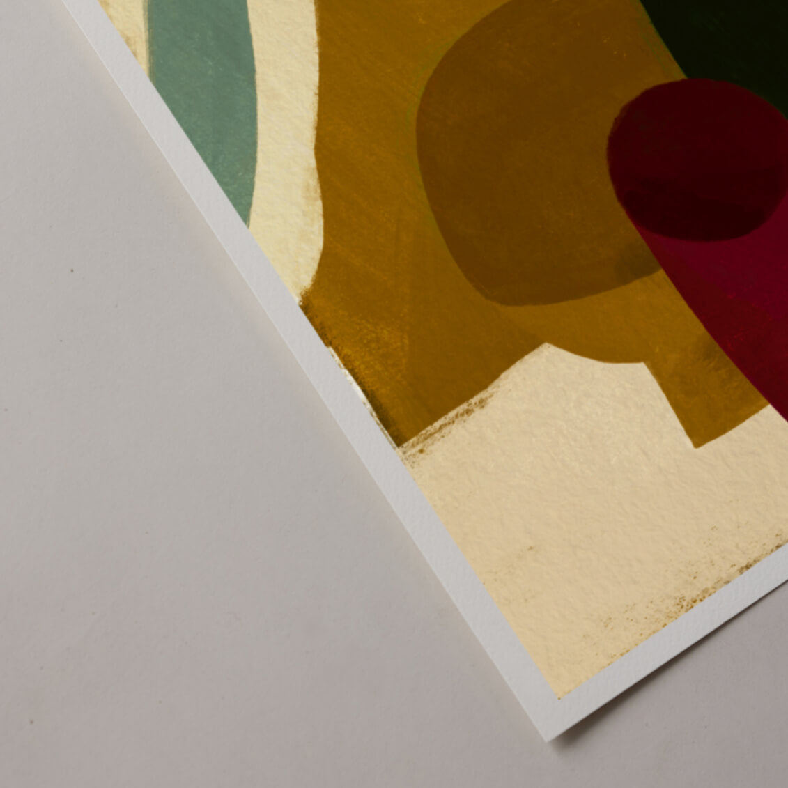 Yellow Room Print - 11 x 14" wall art by Fable Home, shown in a withoutframe finish. – #withoutframe