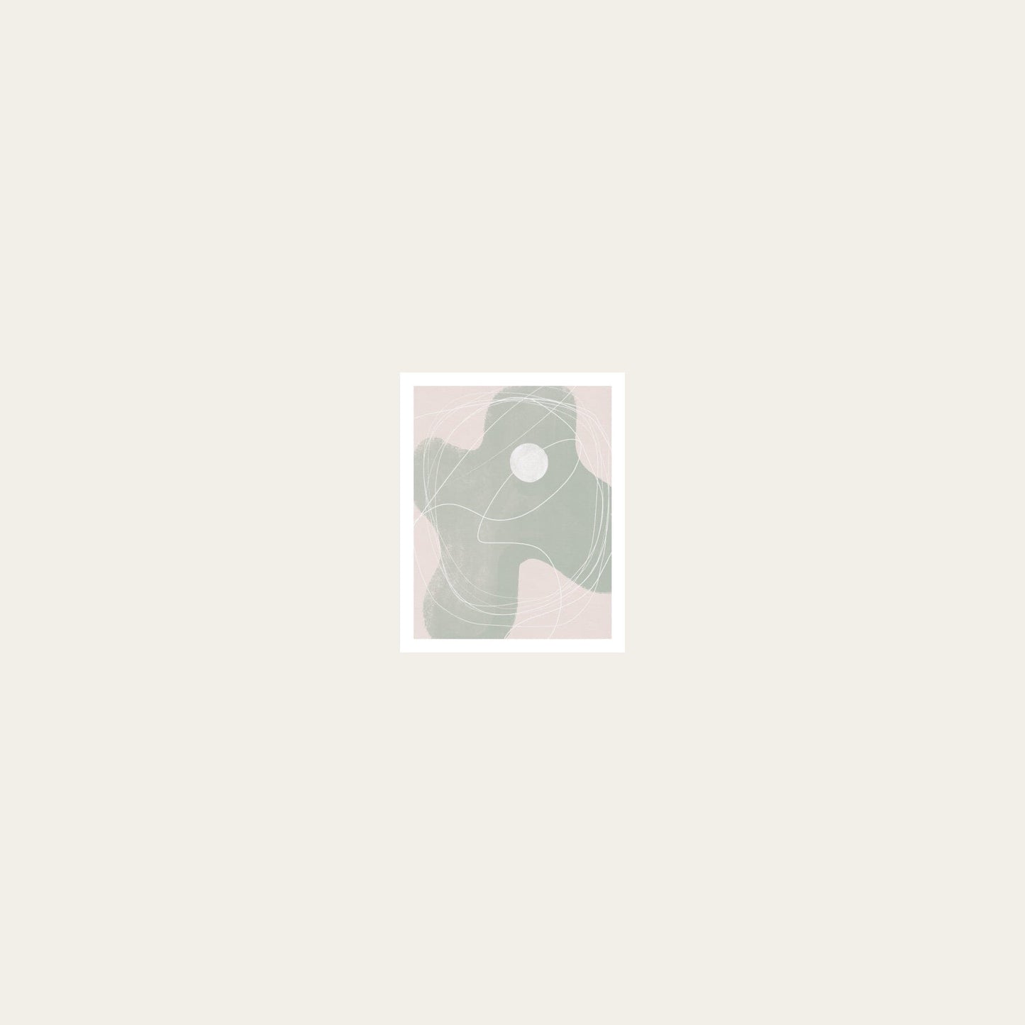 Mindfulness print -  8 x 10" wall art by Fable Home, in a withoutframe color. – #withoutframe