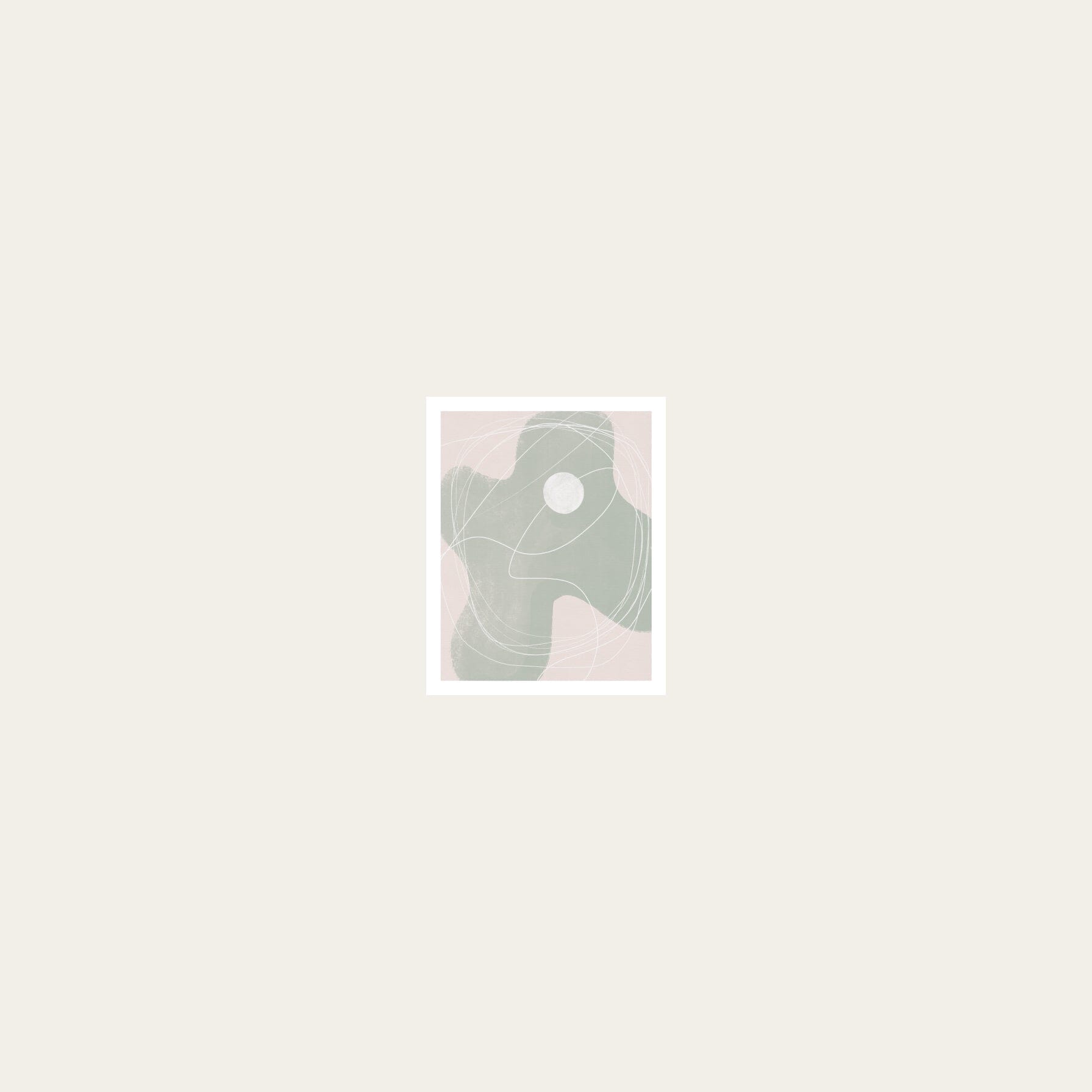 Mindfulness print -  8 x 10" wall art by Fable Home, in a withoutframe color. – #withoutframe