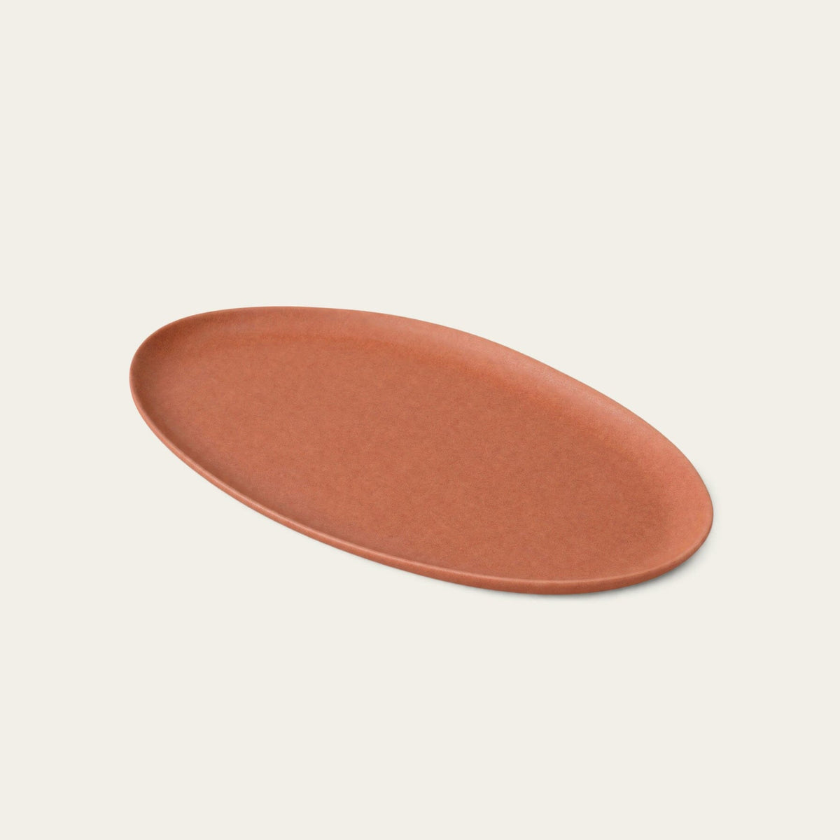 Oval Serving Platter by Fable Home, featured in a canyonclay color finish. – #canyonclay