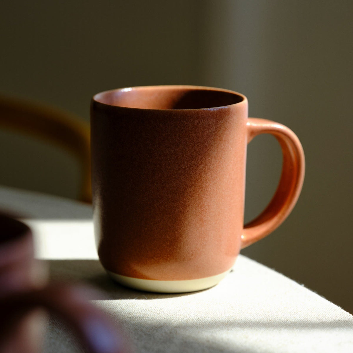 Small Mugs by Fable Home, featured in a canyonclay finish. – #canyonclay